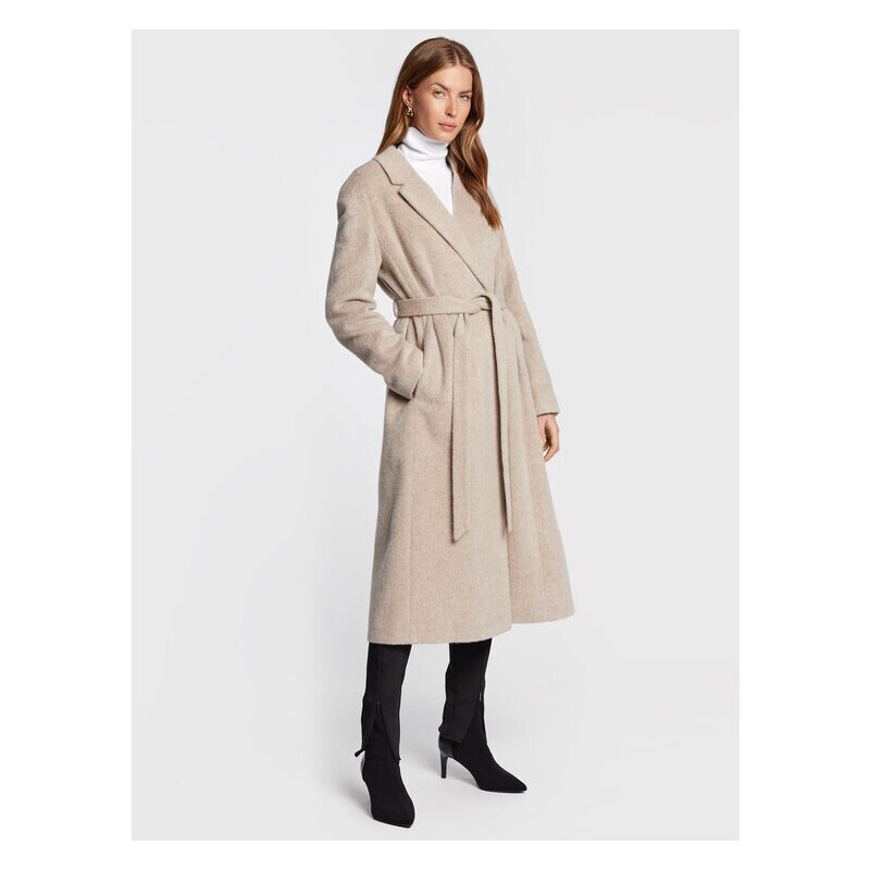 Vlněný kabát Calvin Klein