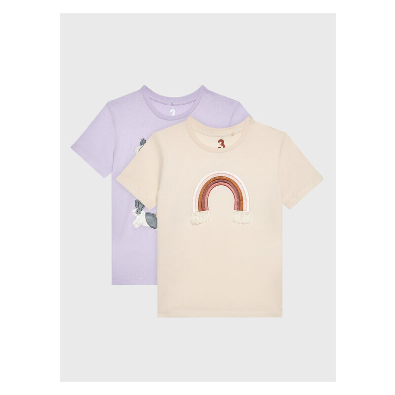 2-dílná sada T-shirts Cotton On Kids