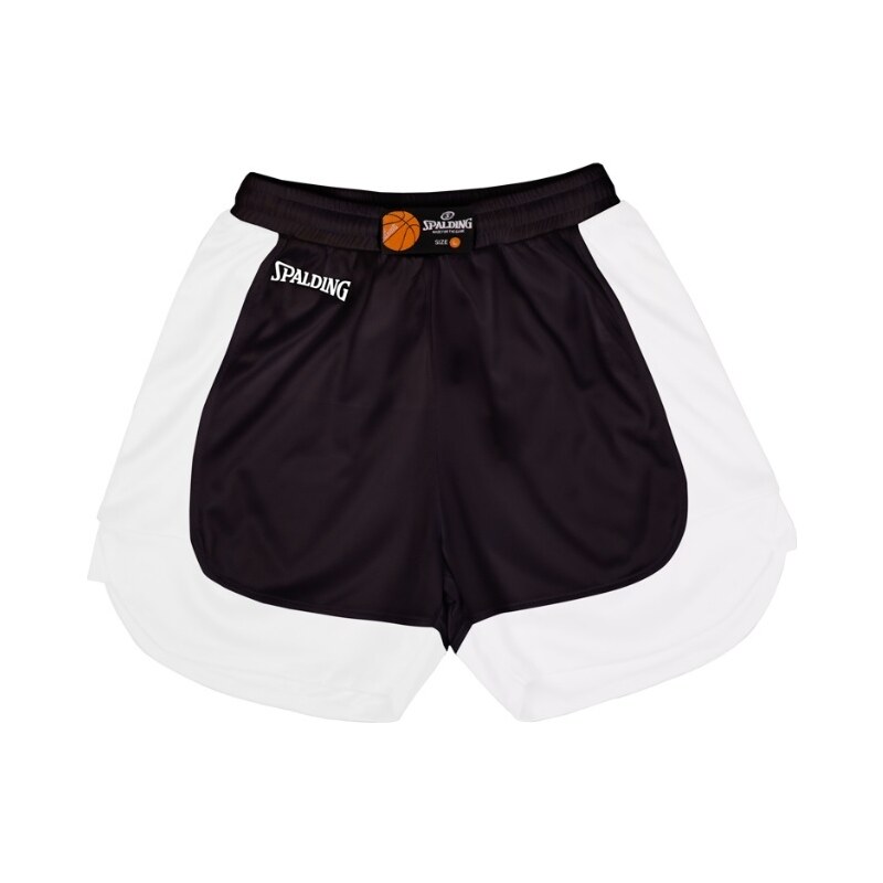 Šortky Spalding Hustle Shorts 40221108-blackwhite