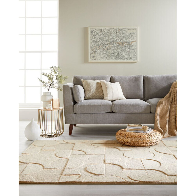 Flair Rugs koberce Kusový koberec Moderno Gigi Natural - 120x170 cm