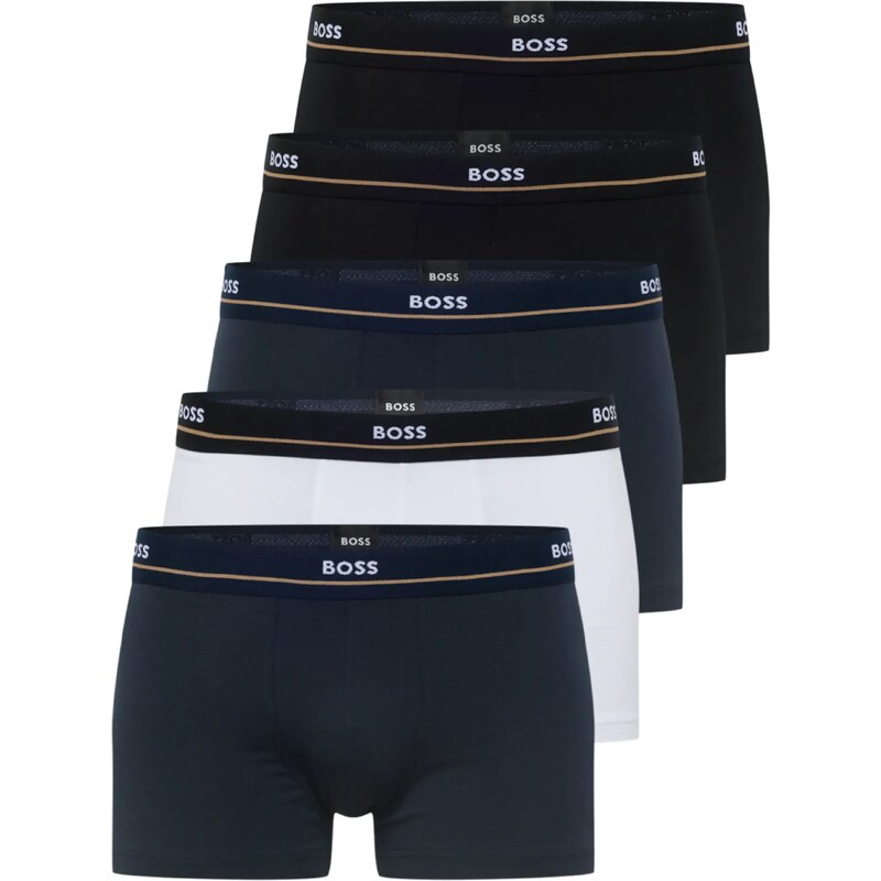 BOSS Boxerky Essential námořnická modř / kobaltová modř / černá