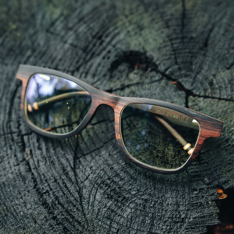 Dřevěné dioptrické brýle TimeWood GOLAU