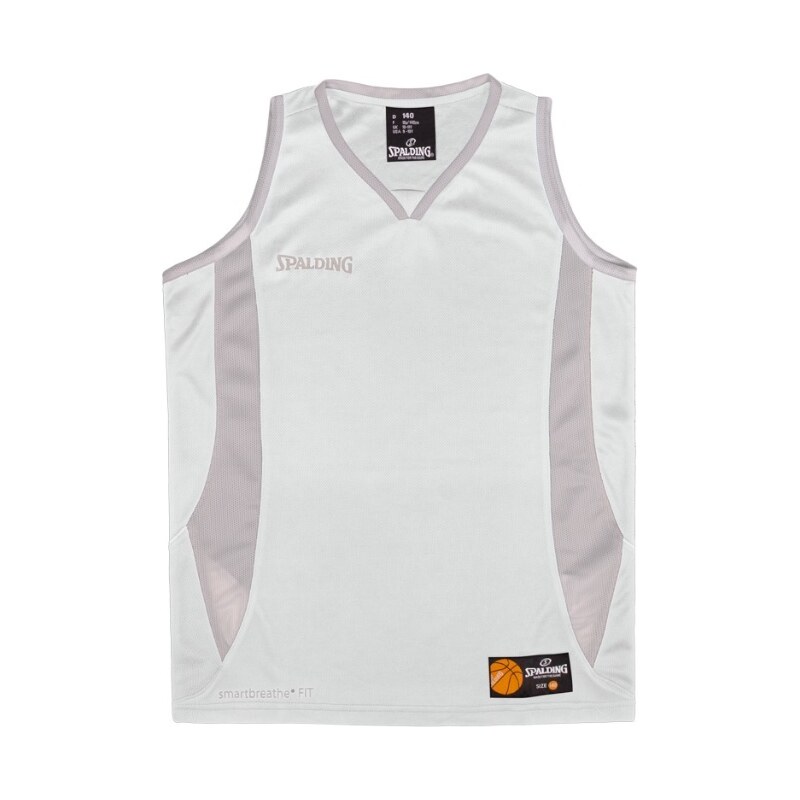 Dres Spalding Jam Tank Top 40221001-whitesilvergrey 140