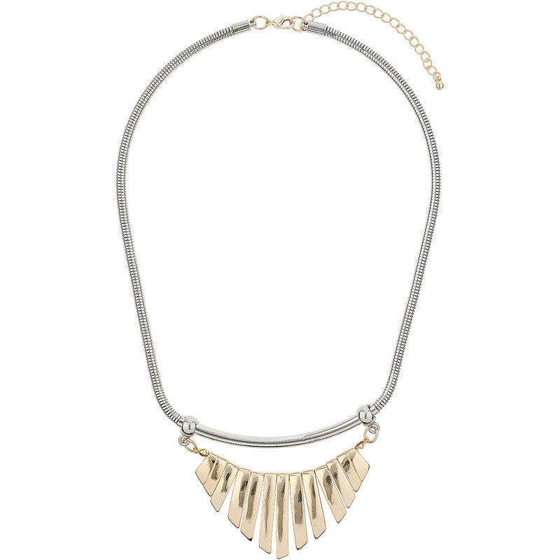 Topshop Bar Triangle Necklace
