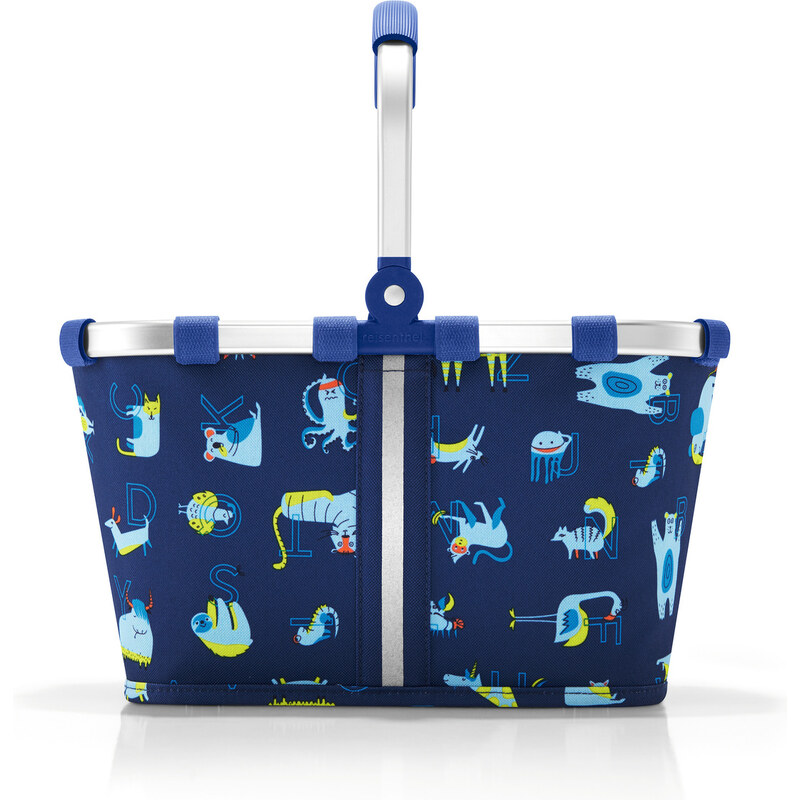 Dětský košík Reisenthel Carrybag XS kids Abc friends blue