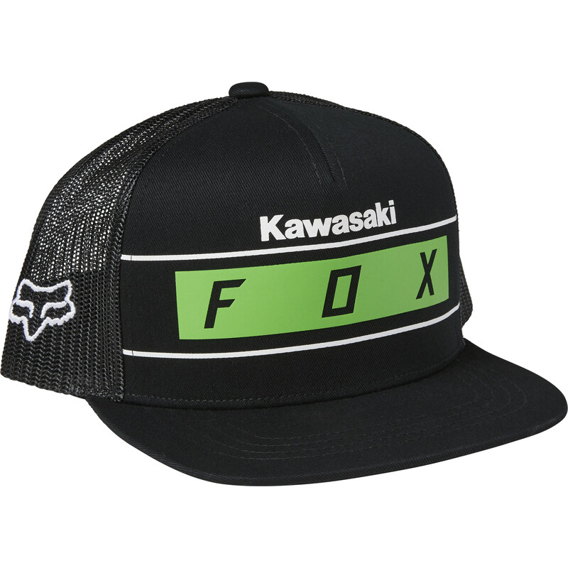 Dětská kšiltovka Fox Yth Kawi Stripes Sb Hat - Black