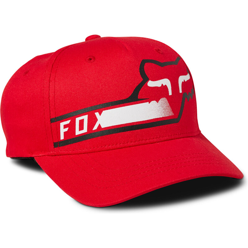 Dětská kšiltovka Fox Yth Vizen Flexfit - Flame Red