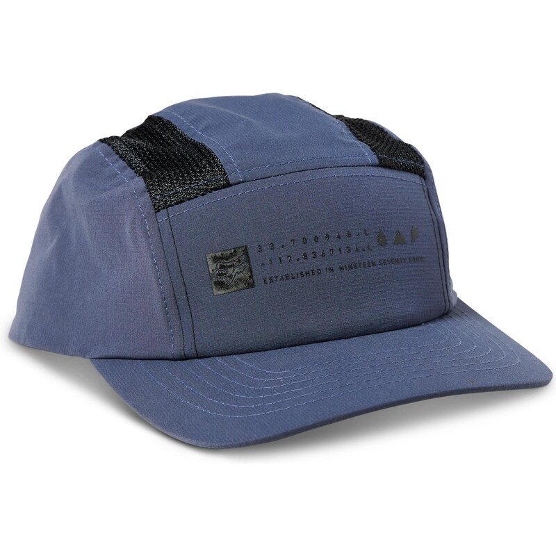 Pánská kšiltovka Fox Know No Bounds 5 Panel Hat - Deep Cobalt