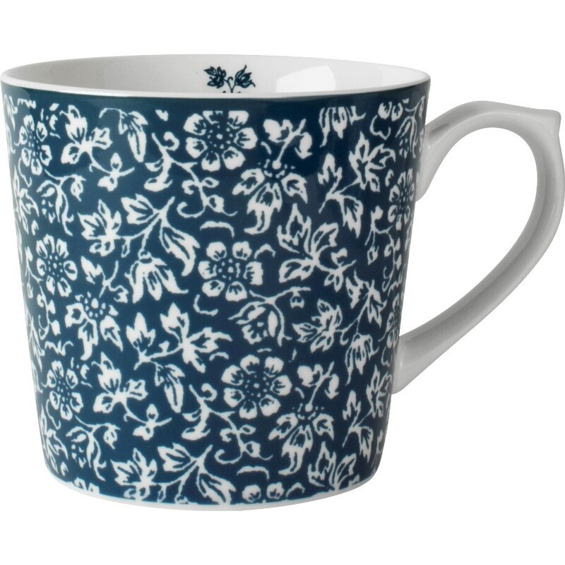 Laura Ashley UK Porcelánový hrnek Sweet Alyssum blue XL 540ml