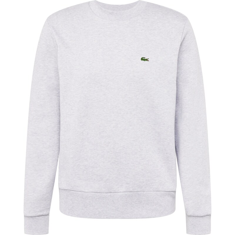 LACOSTE Mikina šedý melír / zelená