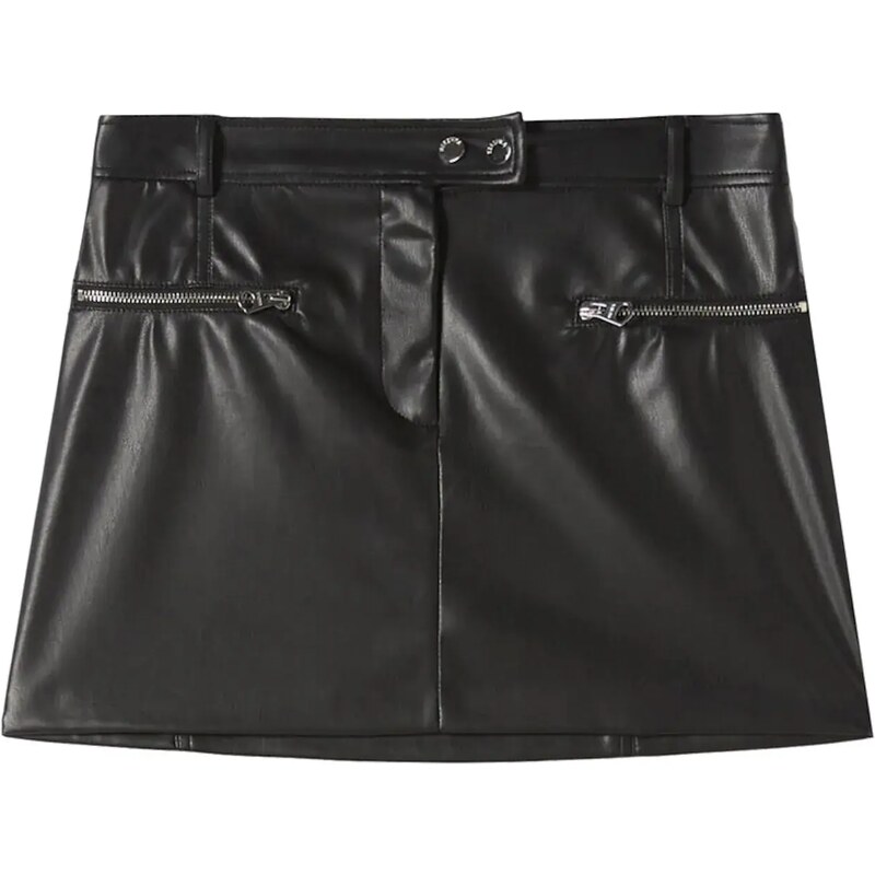 Bershka Sukně černá 109076326