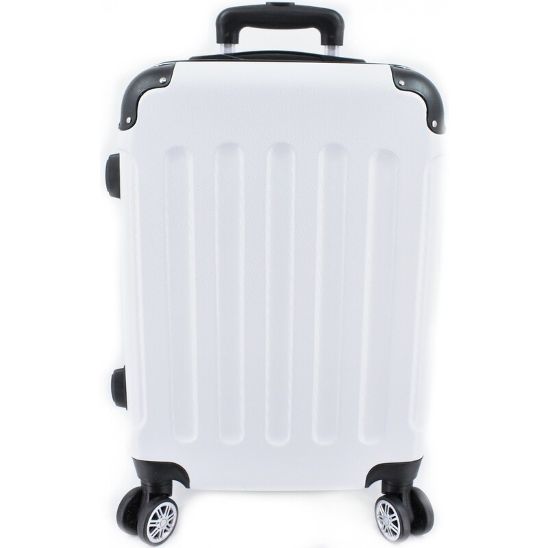 Arteddy Cestovní kufr skořepinový - (M) 65l bílá