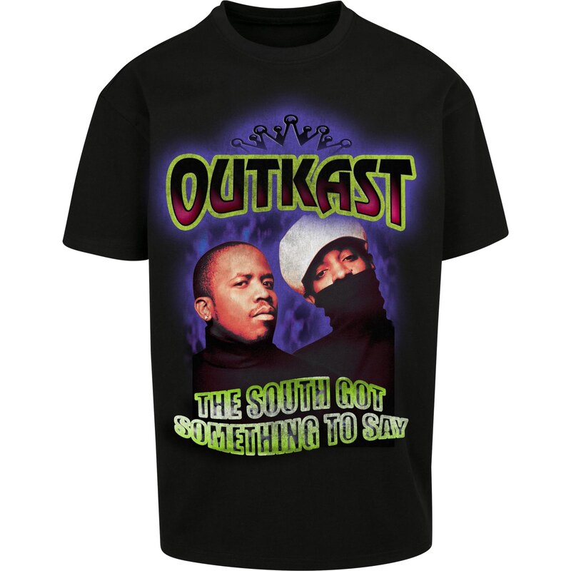 MT Men Outkast the South Oversize Tee černé