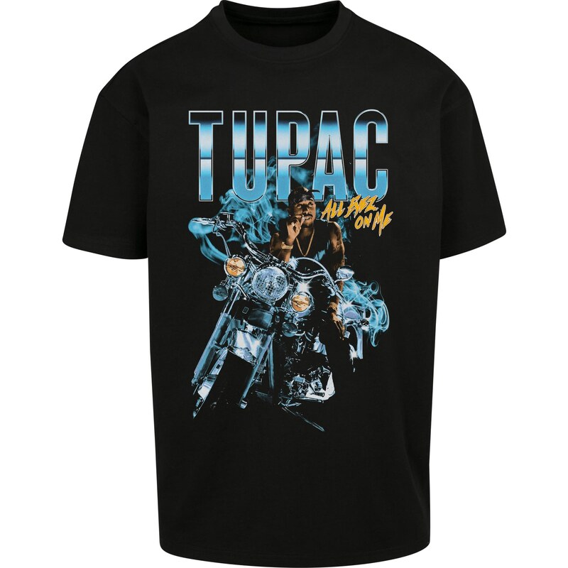 MT Men Oversize tričko Tupac All Eyez On Me Anniversary černé