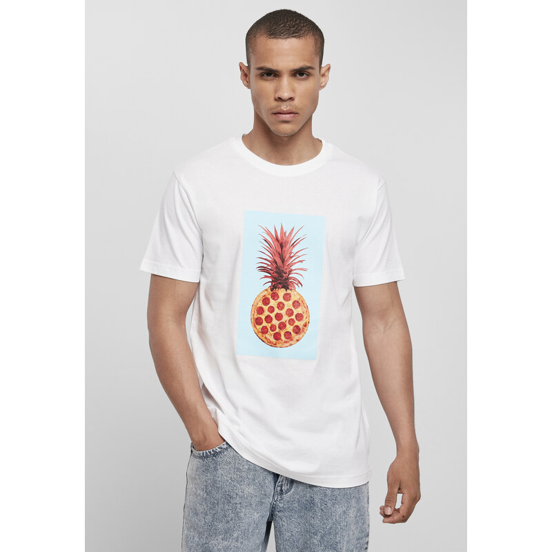 MT Men Pizza Pineapple Tee bílé