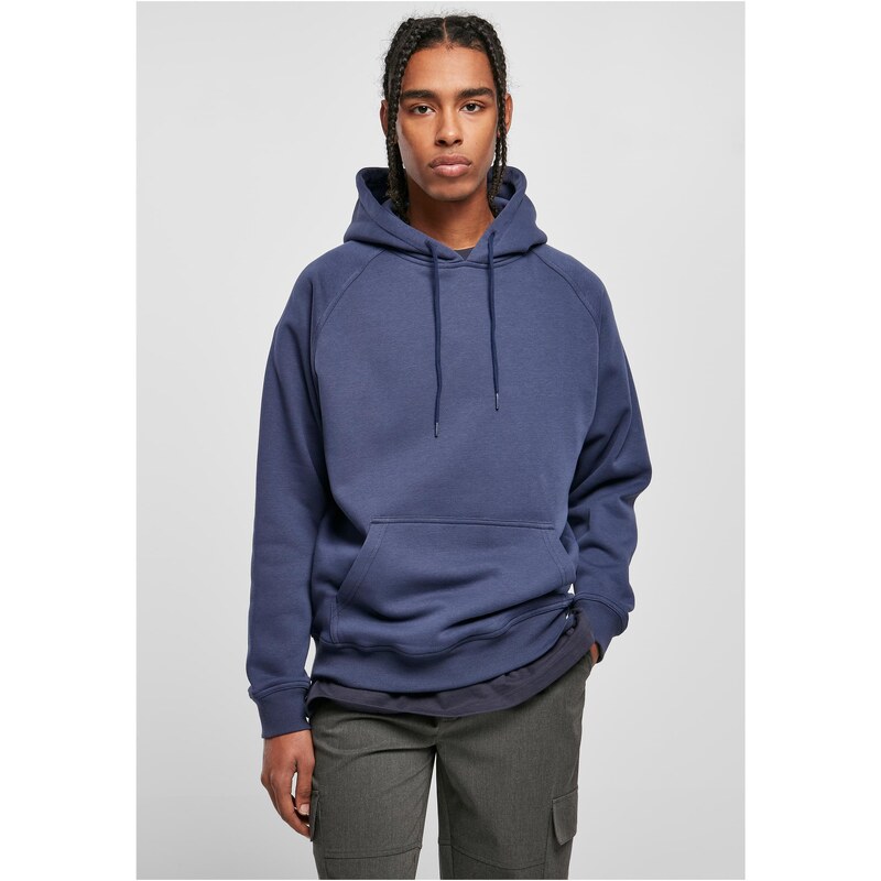Urban Classics Blank Hoody tmavě modrá