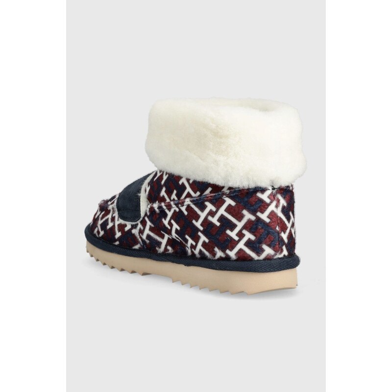 Pantofle Tommy Hilfiger Boot Slipper Monogram