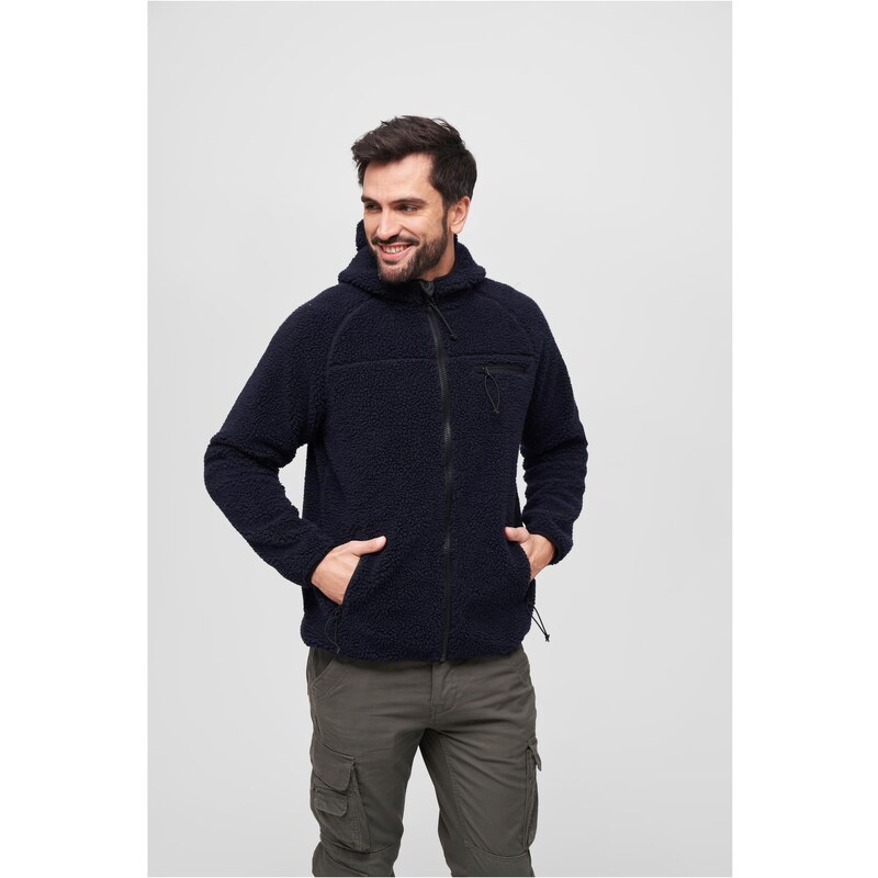 Brandit Teddyfleece Worker Jacket námořní