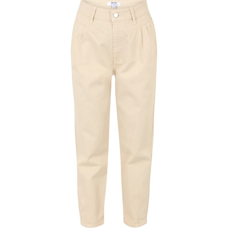 Dorothy Perkins Petite Džíny béžová