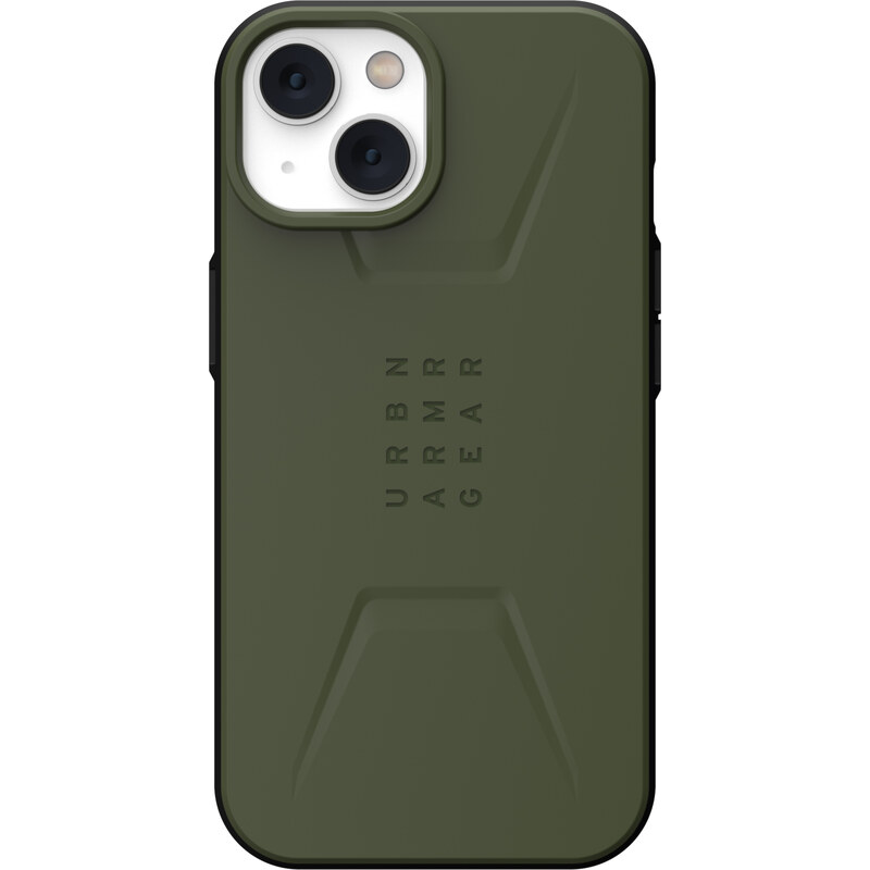 Urban Armor Gear Ochranný kryt pro iPhone 14 - UAG, Civilian MagSafe Olive