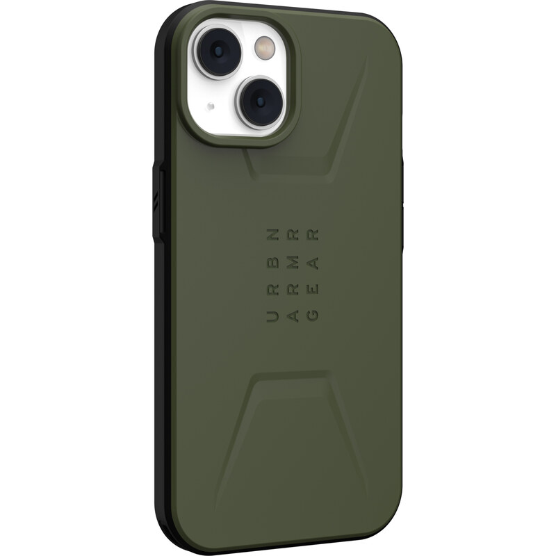 Urban Armor Gear Ochranný kryt pro iPhone 14 - UAG, Civilian MagSafe Olive