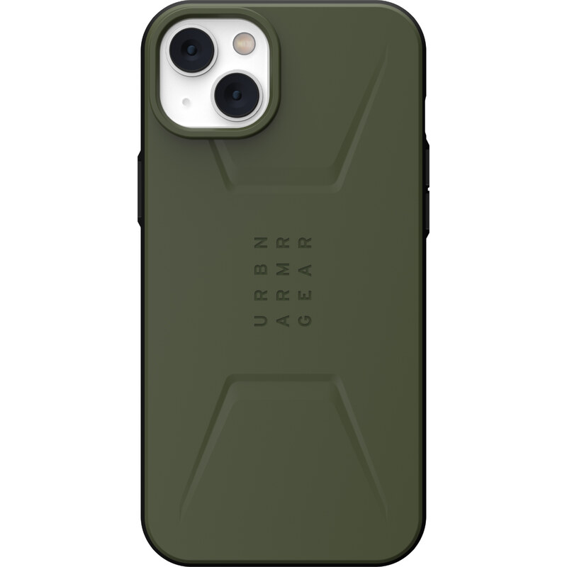 Urban Armor Gear Ochranný kryt pro iPhone 14 PLUS - UAG, Civilian MagSafe Olive