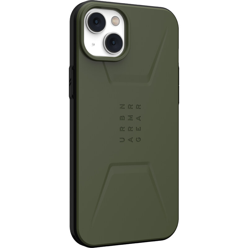 Urban Armor Gear Ochranný kryt pro iPhone 14 PLUS - UAG, Civilian MagSafe Olive