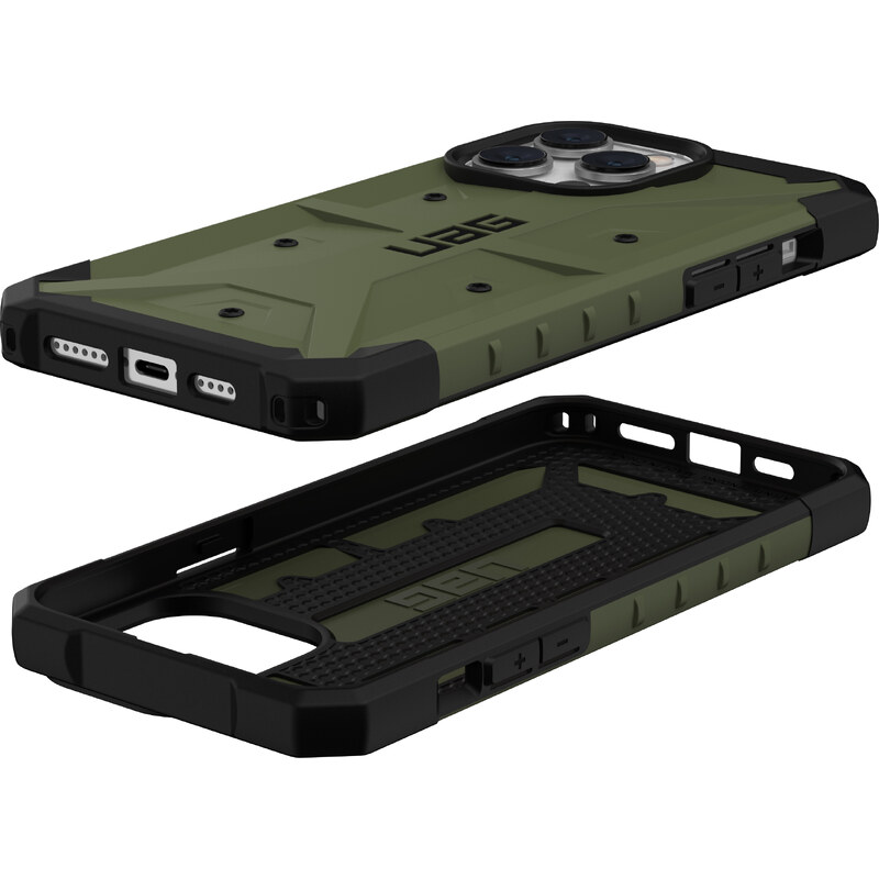 Urban Armor Gear Ochranný kryt pro iPhone 14 Pro MAX - UAG, Pathfinder Olive