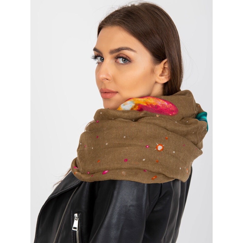 Factory Price Scarf-AT-KM-TS06.32P-dark beige