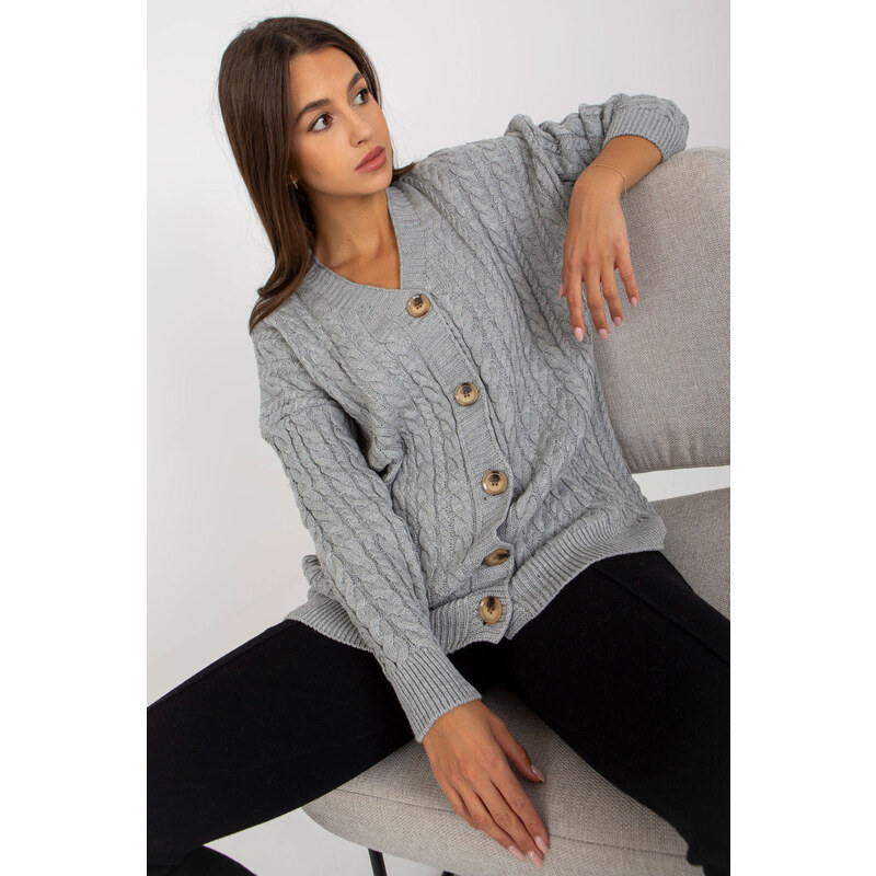 Svetr na zapínání model 170544 Rue Paris 73760011