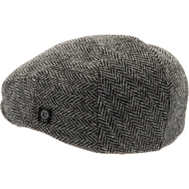 CTH Ericsson of Sweden Zimní vlněná bekovka - driver cap od CTH Ericson - Harris Tweed Black