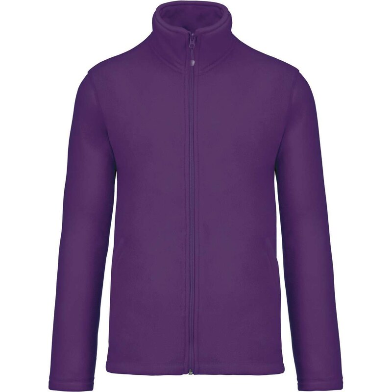 Kariban Unisex microfleecová mikina na zip Falco –