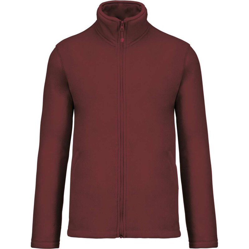 Kariban Unisex microfleecová mikina na zip Falco –