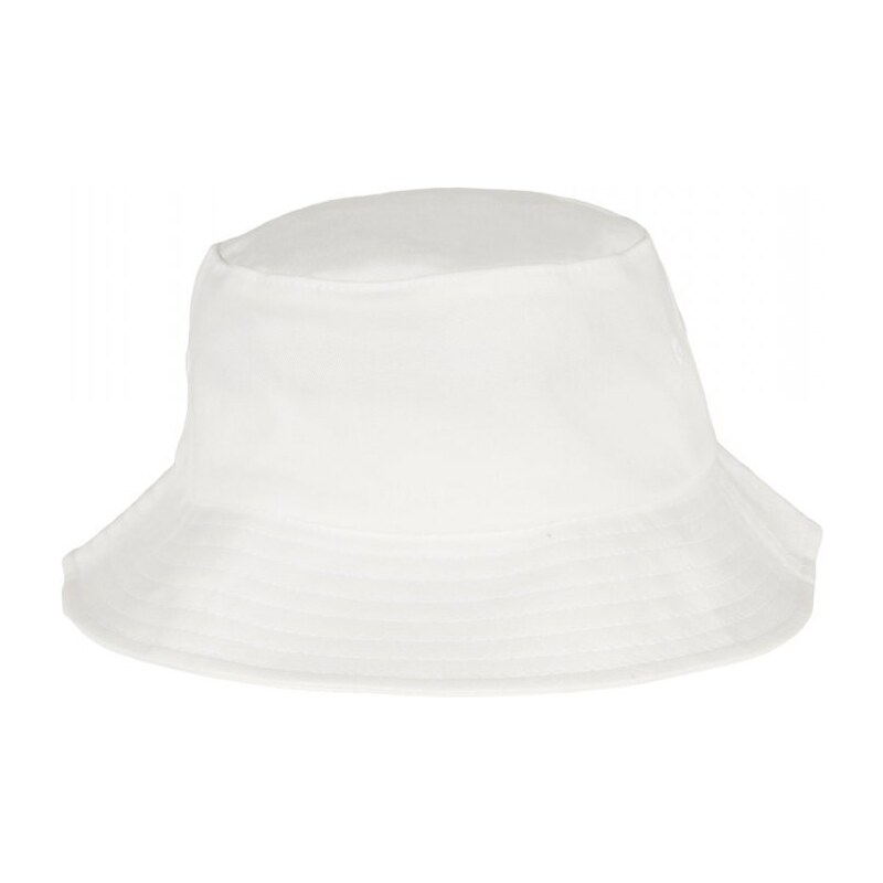 URBAN CLASSICS Flexfit Cotton Twill Bucket Hat Kids - white