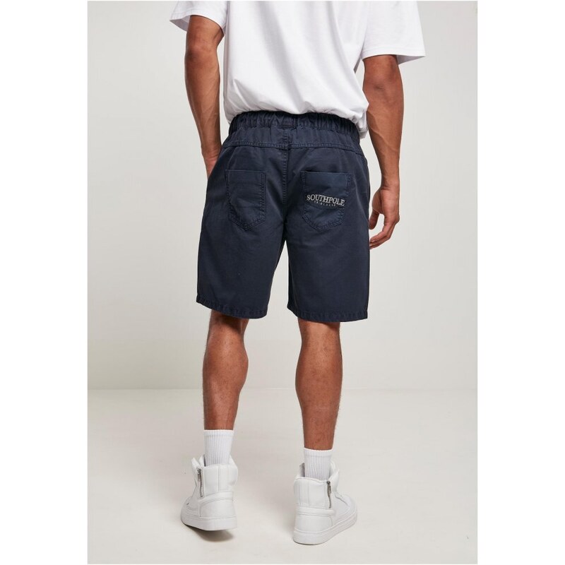 Southpole Twill Shorts - midnightnavy