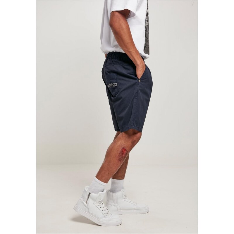 Southpole Twill Shorts - midnightnavy