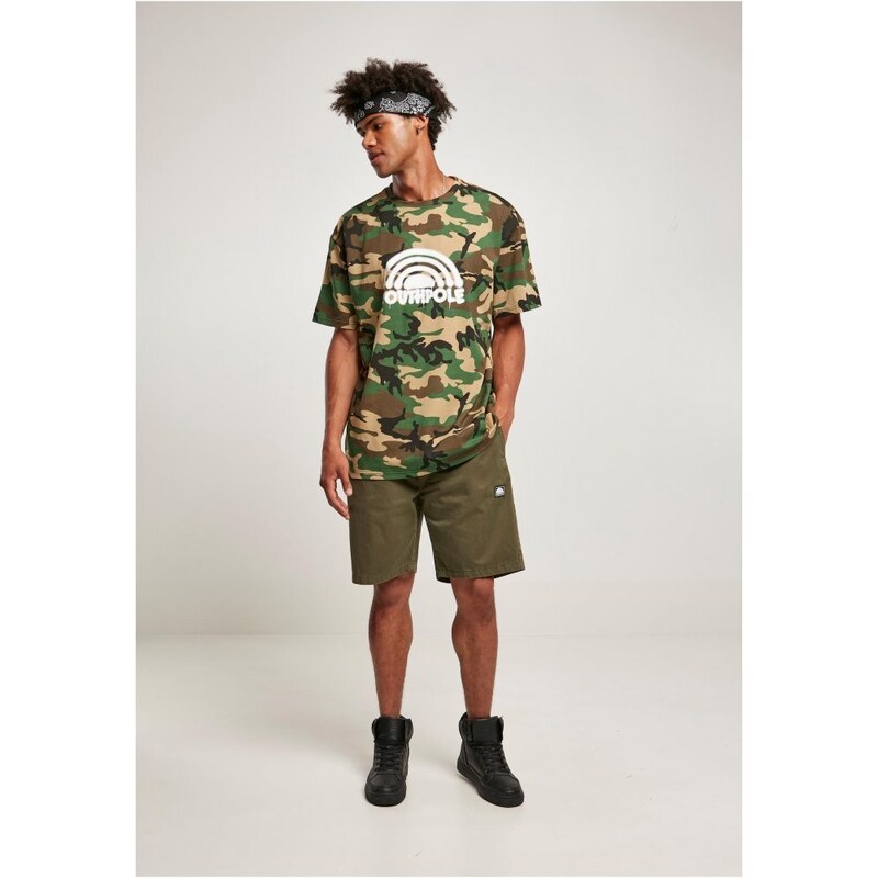 Southpole Twill Shorts - olive