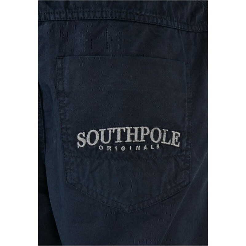 Southpole Twill Shorts - midnightnavy