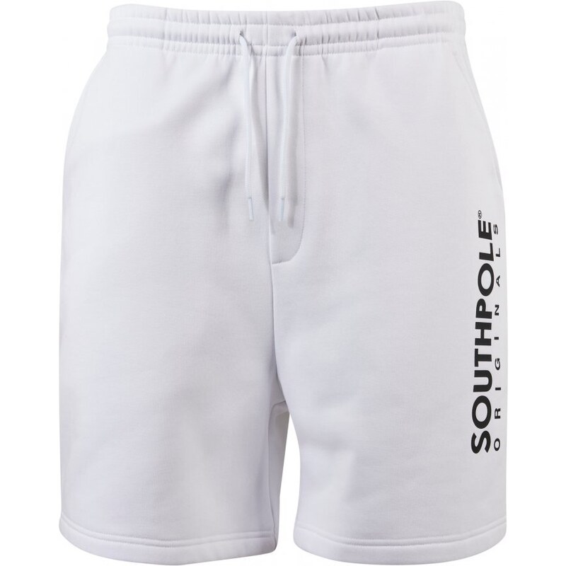 Southpole Basic Sweat Shorts - white