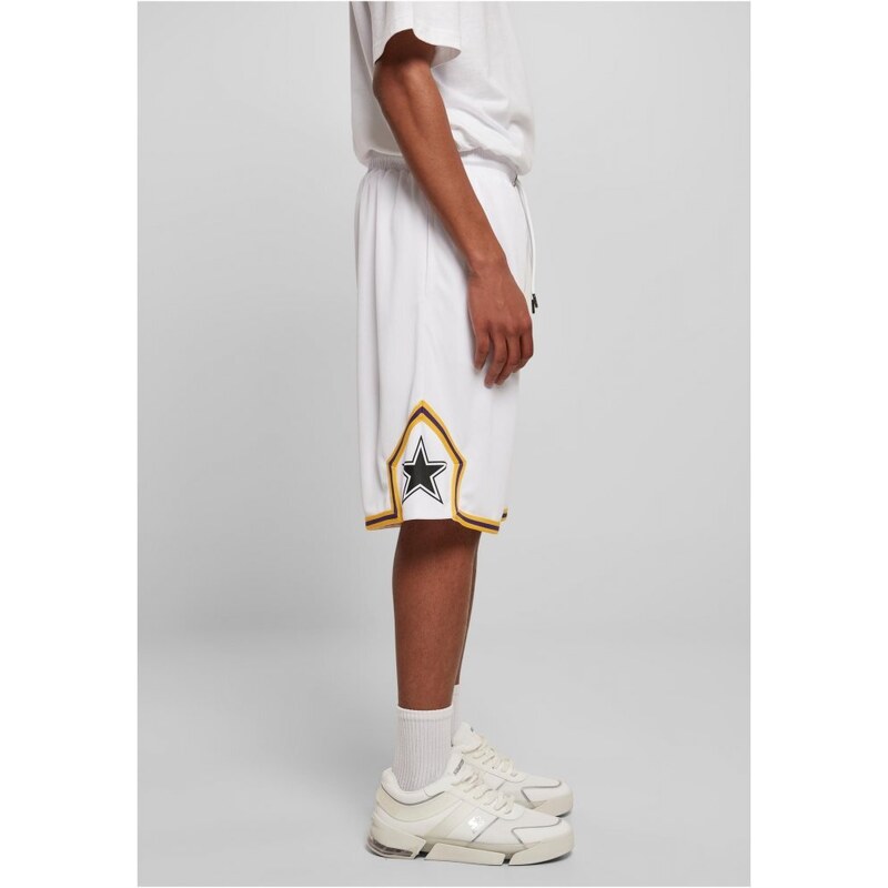 Starter Star Leg Sports Shorts - white