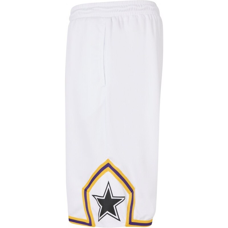 Starter Star Leg Sports Shorts - white