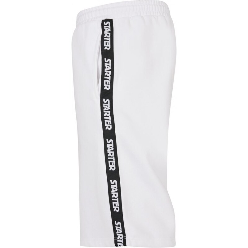 Starter Tape Track Shorts - white