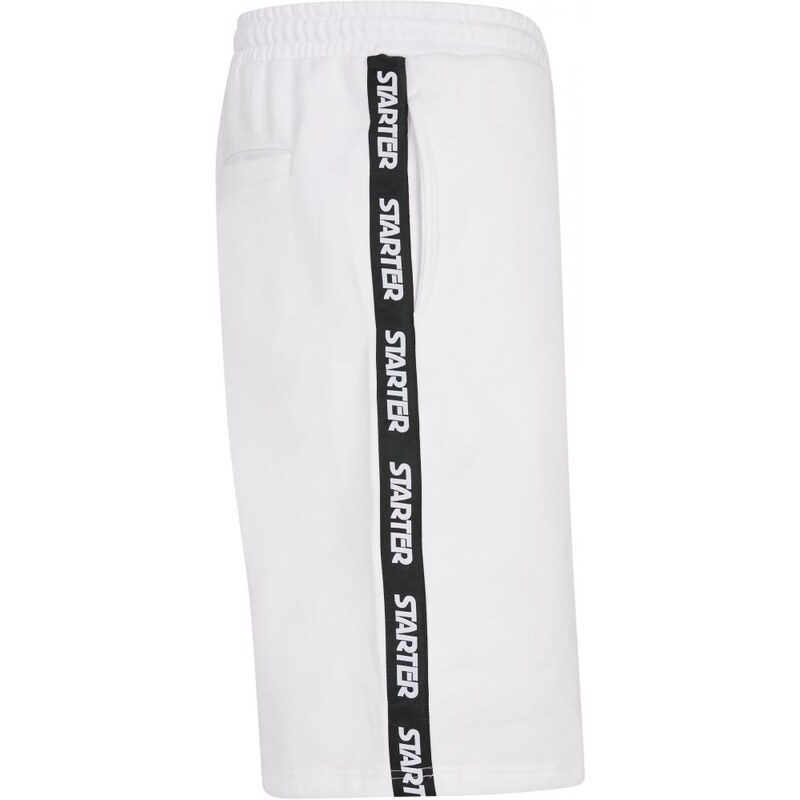 Starter Tape Track Shorts - white