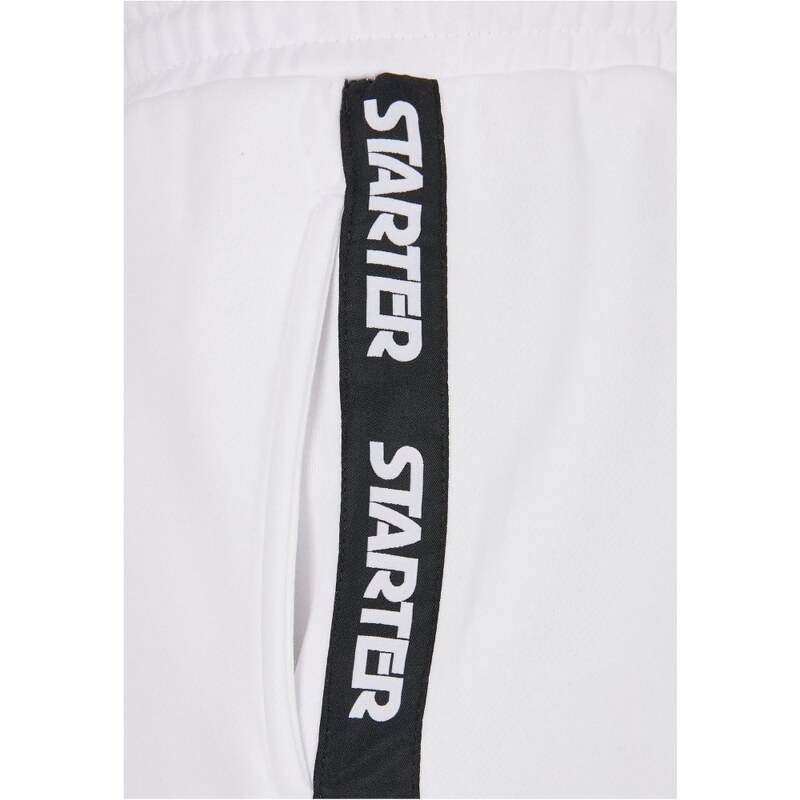 Starter Tape Track Shorts - white