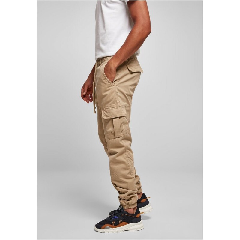 URBAN CLASSICS Cargo Jogging Pants - unionbeige