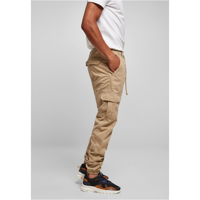 URBAN CLASSICS Cargo Jogging Pants - unionbeige