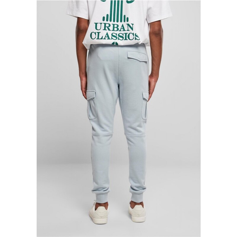 Pánské tepláky Urban Classics Fitted Cargo - světle modré