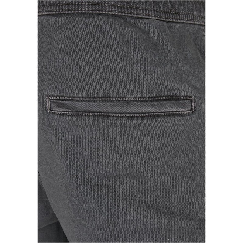 Pánské kraťasy Urban Classics Stretch Twill Joggshorts - tmavě šedé