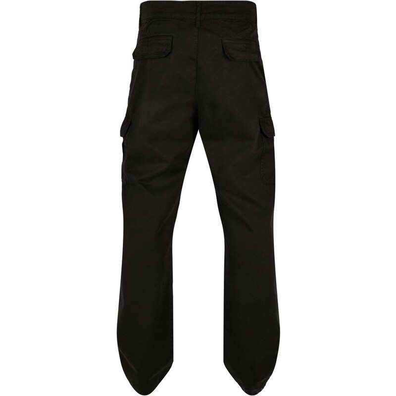 URBAN CLASSICS Straight Leg Cargo Pants - black