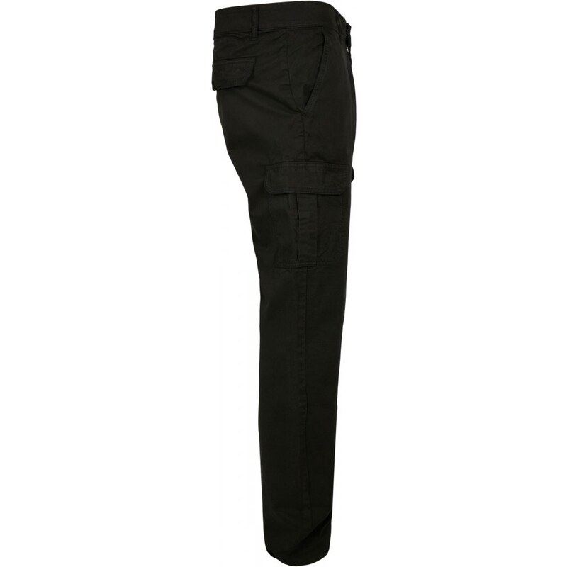 URBAN CLASSICS Straight Leg Cargo Pants - black